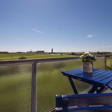 Deichknutt Himmel - Mit Hafen Und Meerblick Juist Zewnętrze zdjęcie